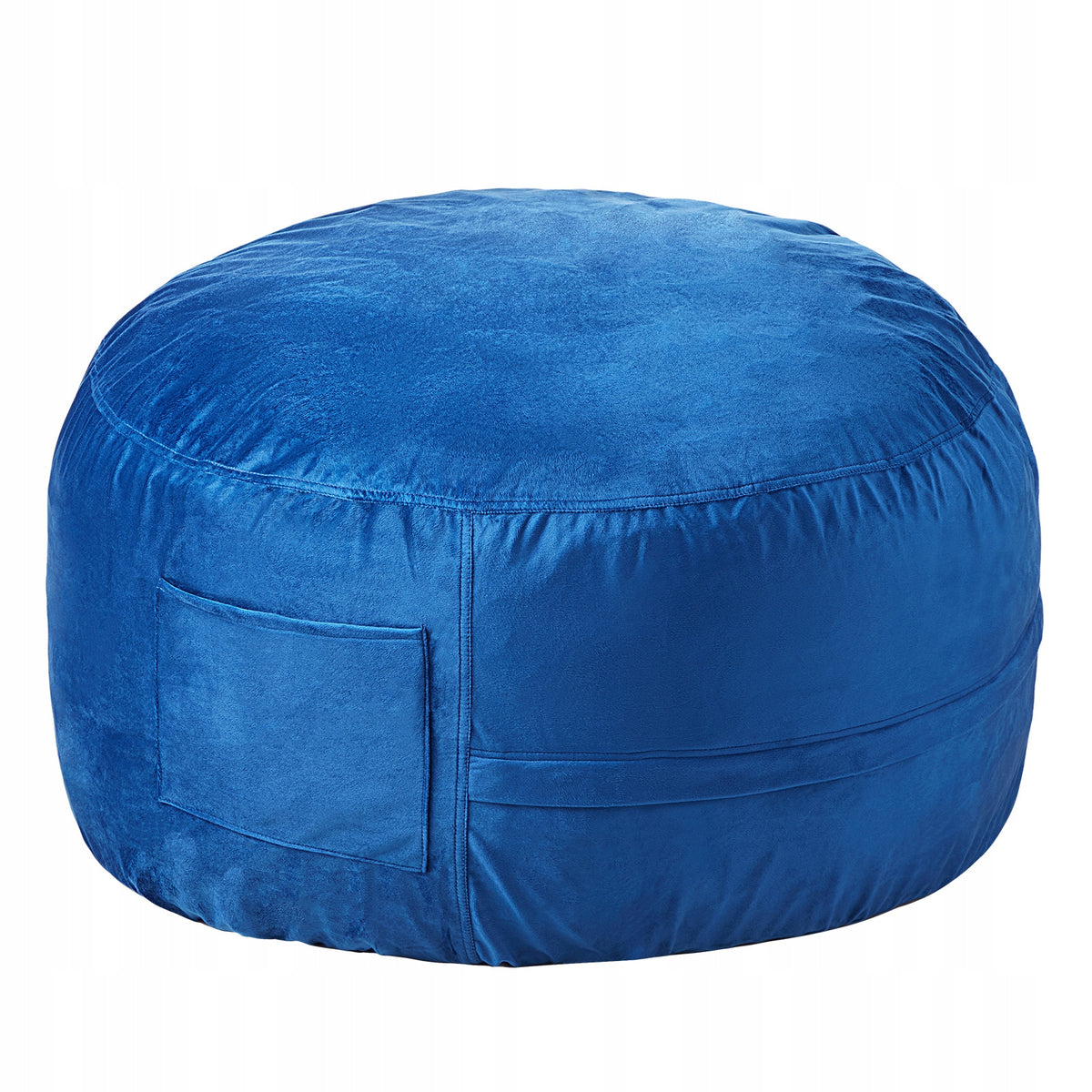 GAMING ARMCHAIR VEVOR BEAN BAG ROUND 89X89X56 CM BLUE PREMIUM