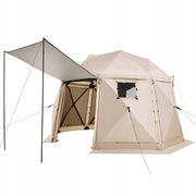 VEVOR POP-UP GAZEBO 3.6X3.6M 13-SIDED SPHERICAL PREMIUM TENT