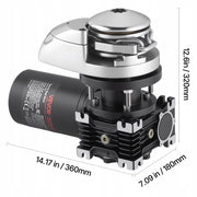 VEVOR 12V 1100W STAINLESS STEEL ELECTRIC ANCHOR WINCH 80KG 320KG