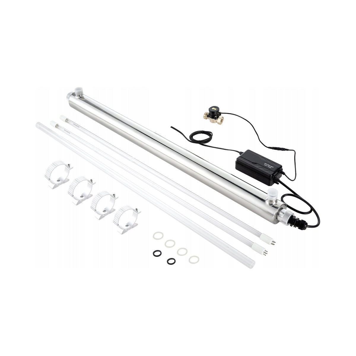 VEVOR UV WATER PURIFIER 56W 45.4L MIN ROBUST UNIVERSAL FILTER FOR