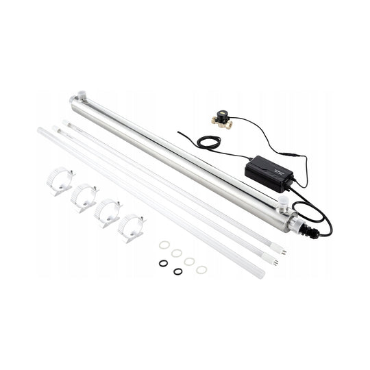 VEVOR UV WATER PURIFIER 56W 45.4L MIN ROBUST UNIVERSAL FILTER FOR