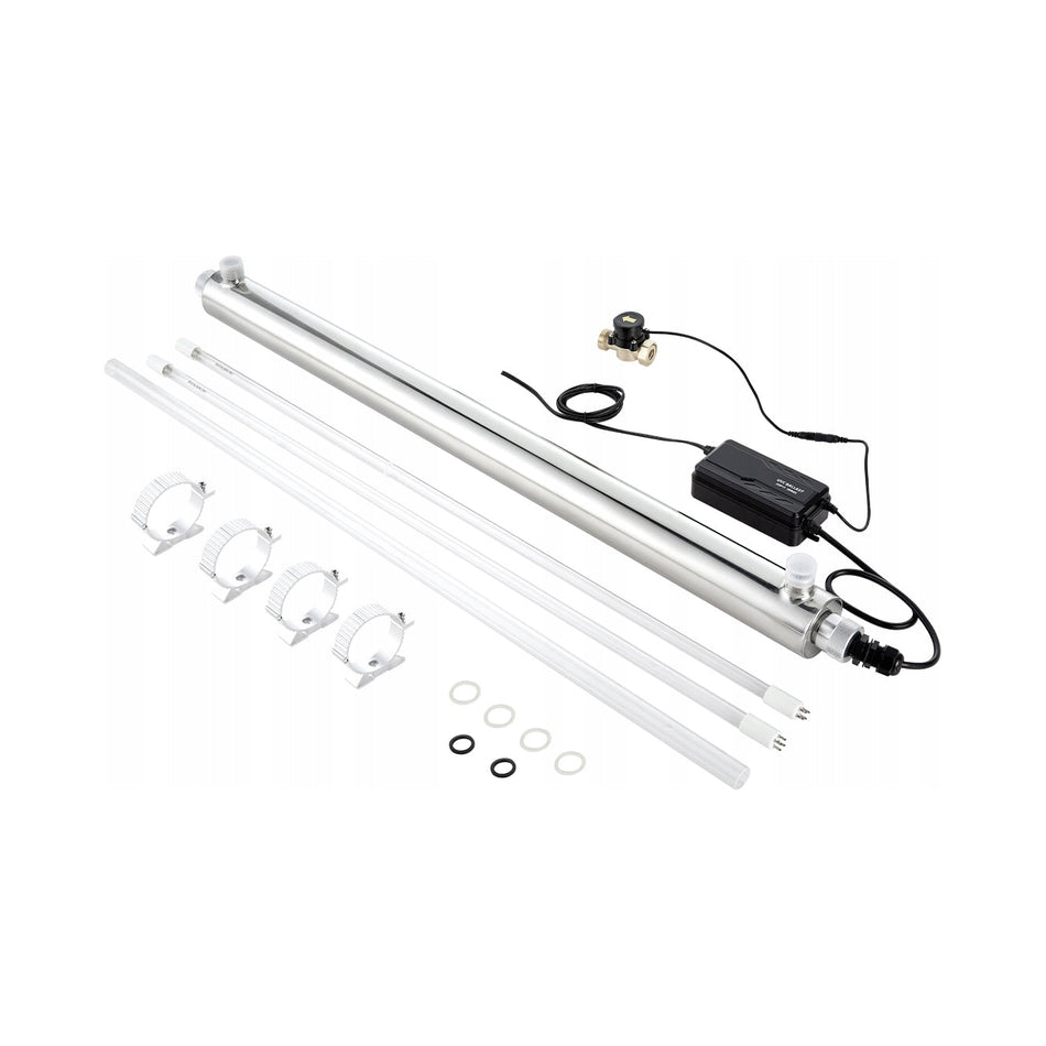 VEVOR UV WATER PURIFIER 56W 45.4L MIN ROBUST UNIVERSAL FILTER FOR