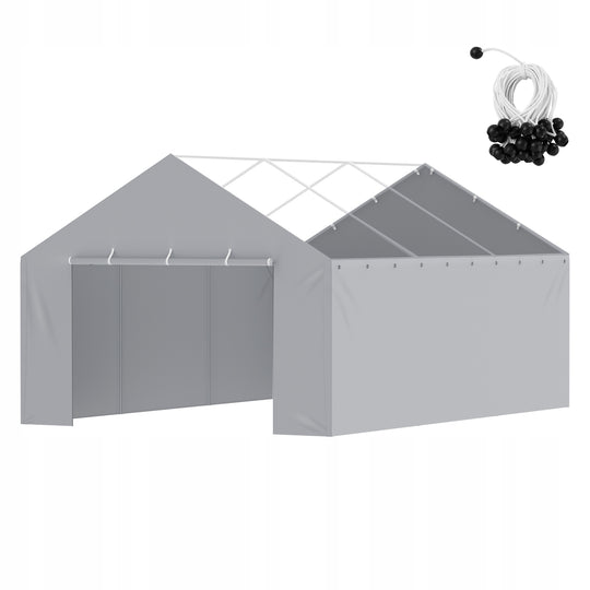 VEVOR GARAGE TENT SIDE WALL 606X398X308 CM WATERPROOF STURDY