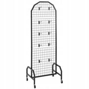 PREMIUM VEVOR GRID WALL PANELS 60X164 CM 2 PCS STRONG DISPLAY RACK