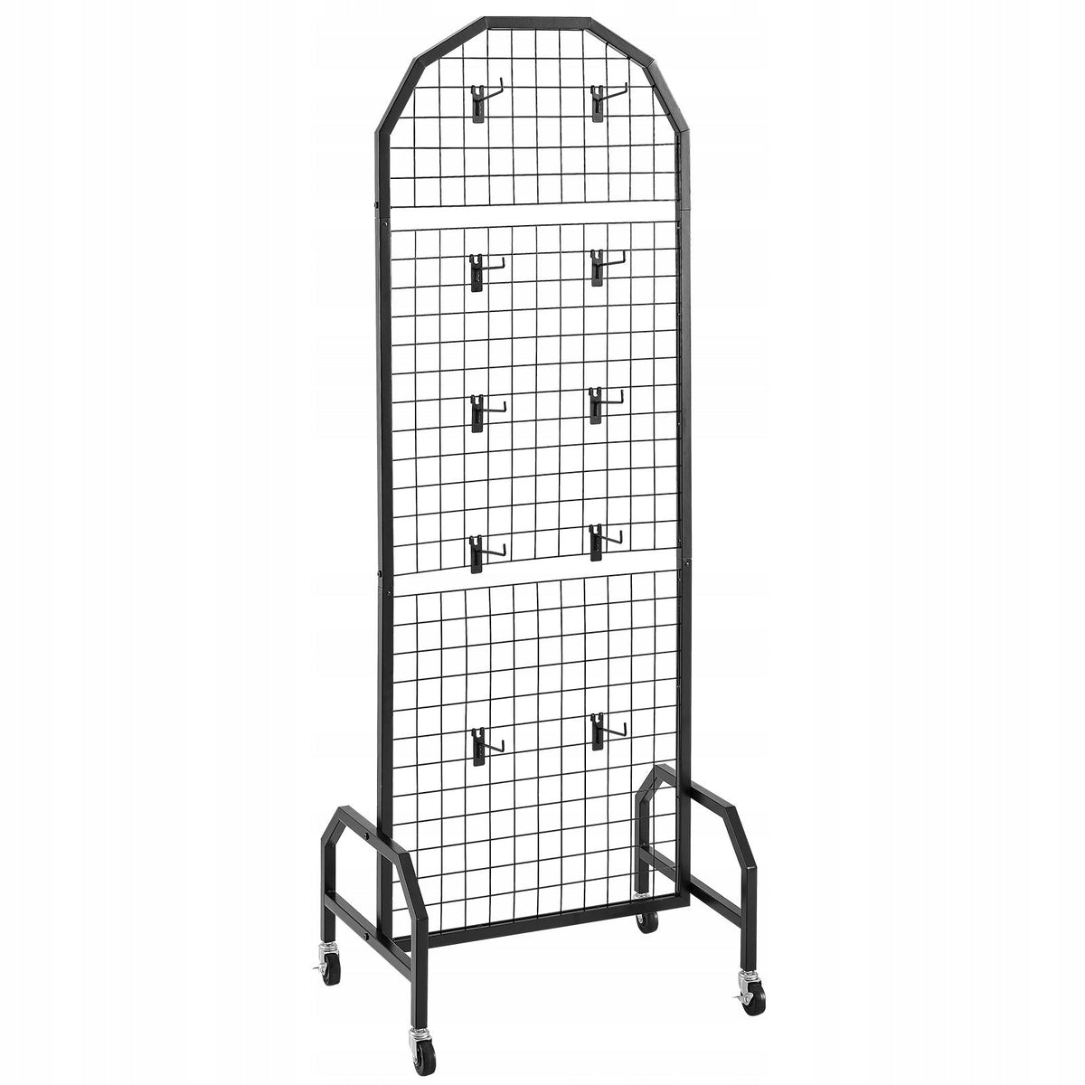 PREMIUM VEVOR GRID WALL PANELS 60X164 CM 2 PCS STRONG DISPLAY RACK