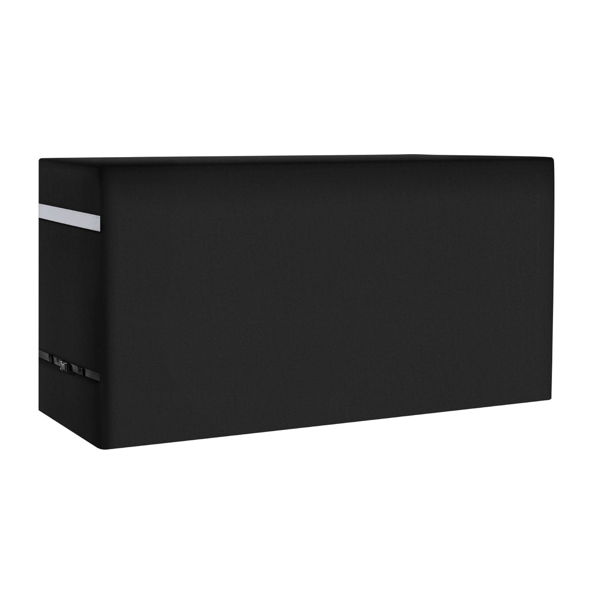 VEVOR GRILL COVER 167 CM WATERPROOF SOLID WITH BUCKLES BLACK