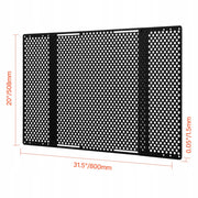 VEVOR ADJUSTABLE CAMPER DOOR SCREEN PROTECTOR 558.8-800 MM BLACK