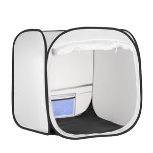 VEVOR PORTABLE PAINT SPRAY BOOTH TENT 72X72.5X75 CM LIGHTWEIGHT