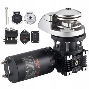 VEVOR 12V 1100W STAINLESS STEEL ELECTRIC ANCHOR WINCH 80KG 320KG