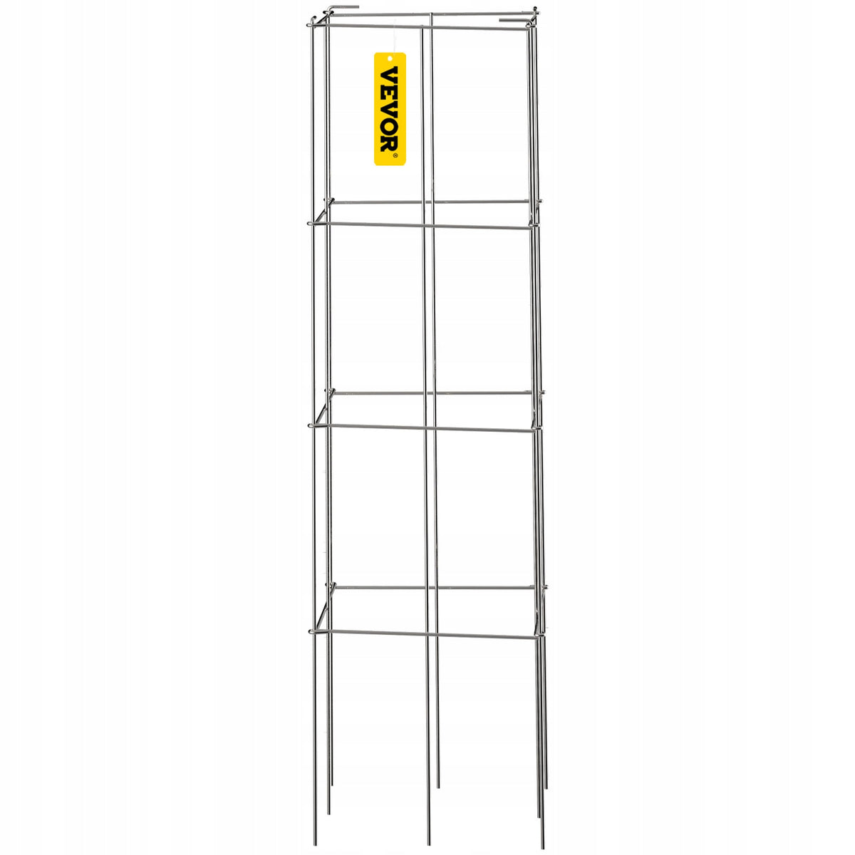 VEVOR Professional Tomato Cages 30x30x117 cm, 5 PCS, Heavy-Duty Steel