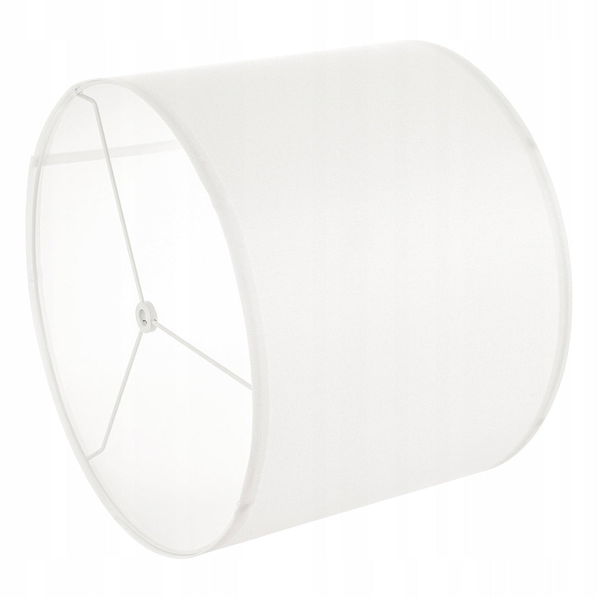 PREMIUM DRUM LAMPSHADE VEVOR 40X40X30 CM 2 LARGE LINEN PVC STEEL FRAME