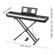 VEVOR DIGITAL PIANO 88 FULLY WEIGHTED KEYS ELECTRIC PIANO