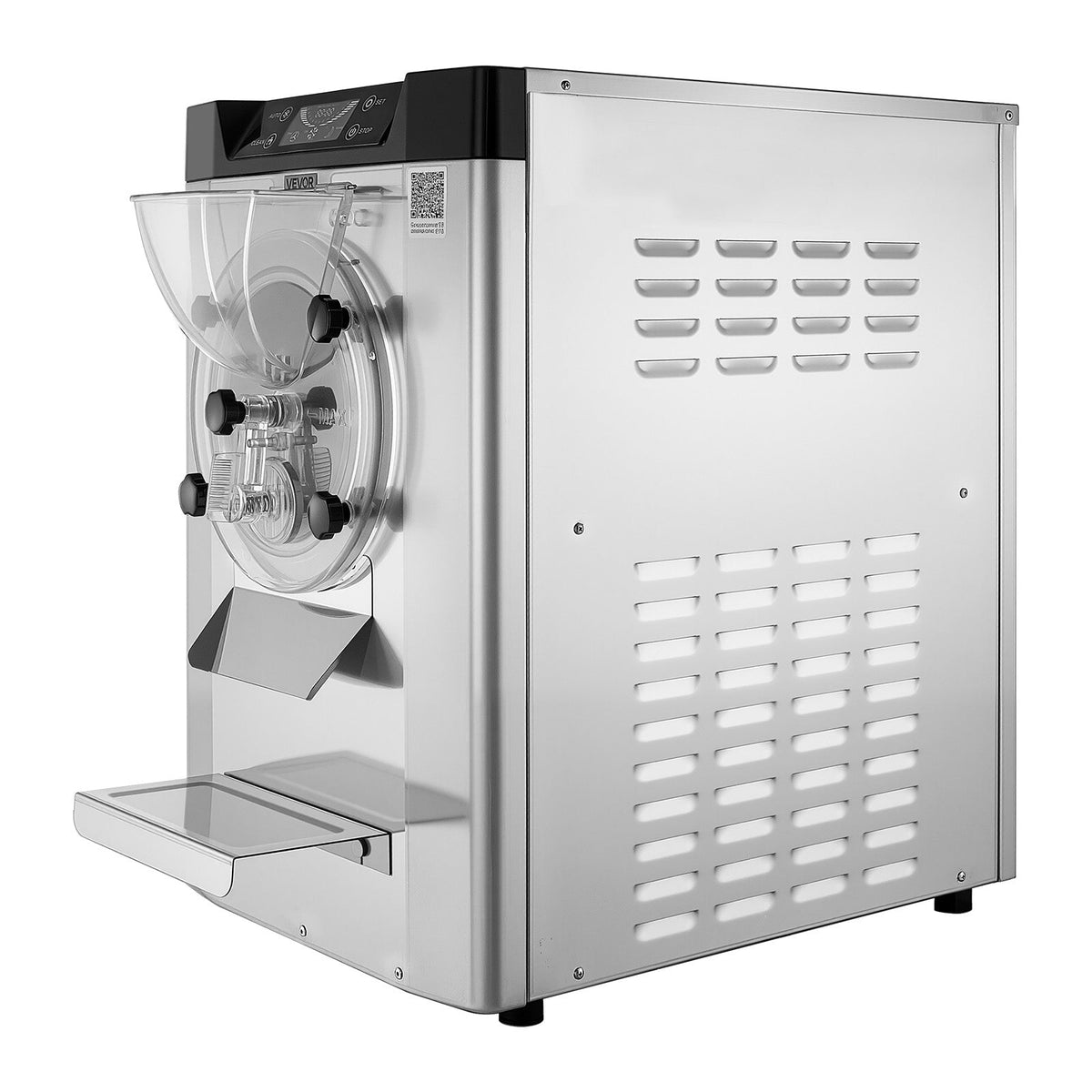 VEVOR PROFESSIONAL ICE CREAM MACHINE 2000W 12-20L/H TABLETOP STAINLESS STEEL