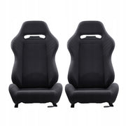 VEVOR 2PCS RACING SEAT ADJUSTABLE COCKPIT WIDE ANGLE PREMIUM