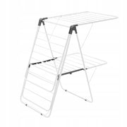 VEVOR 2-Tier Folding Clothes Drying Rack with Sock Clips, Heavy Duty