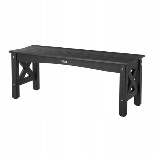 VEVOR GARDEN BENCH 113 CM LOAD CAPACITY 272 KG WEATHER RESISTANT