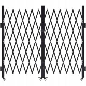 VEVOR PROFESSIONAL DOUBLE FOLDING SECURITY GATE WITH LOCK