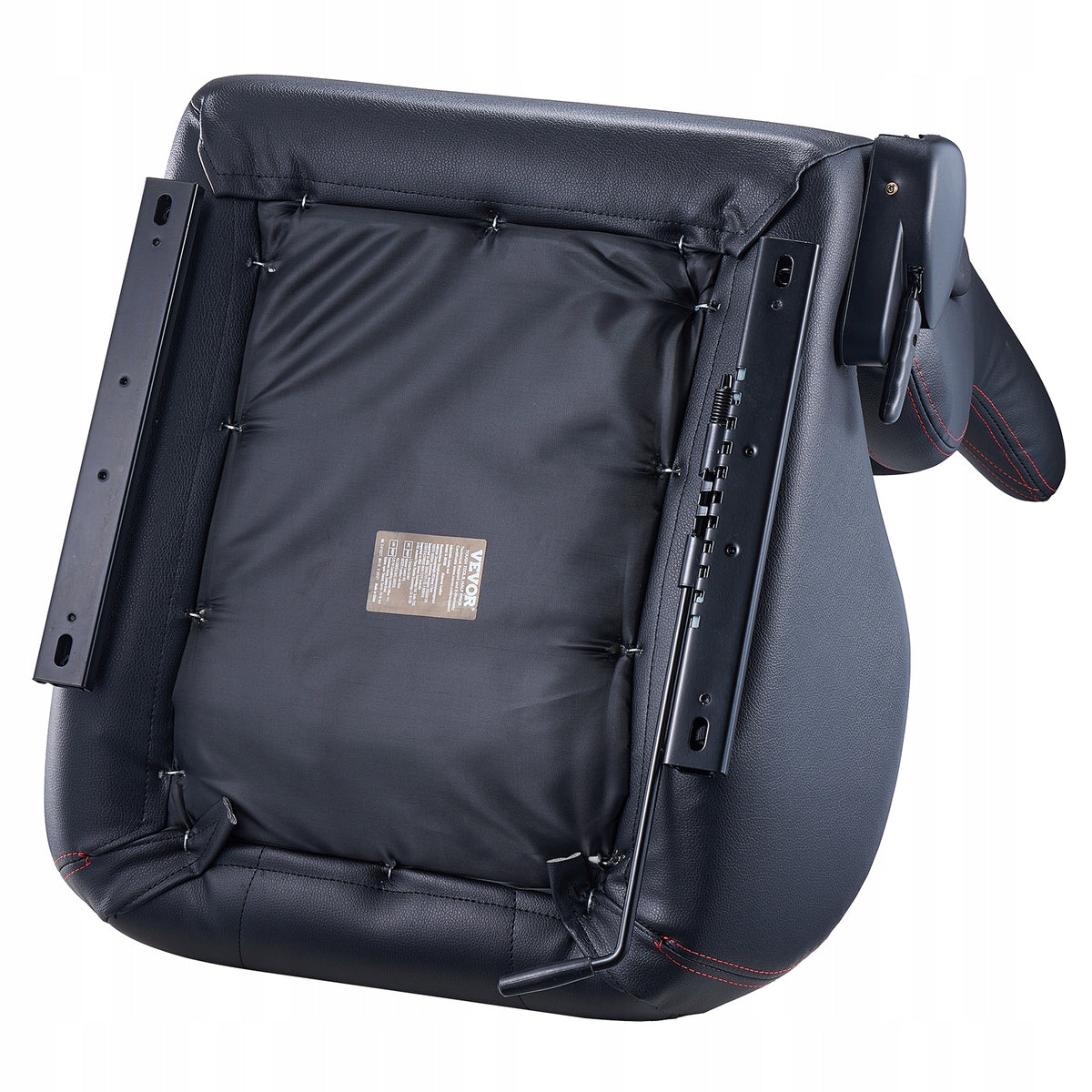 VEVOR RACING CHAIR 2PCS ADJUSTABLE COCKPIT PVC LEATHER STRONG COMFORT