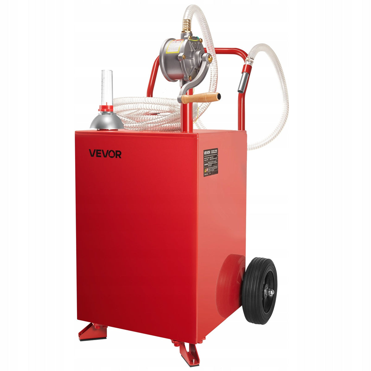 FUEL CADDY VEVOR 75L 20 GALLON MANUAL PUMP ROBUST TANK ON