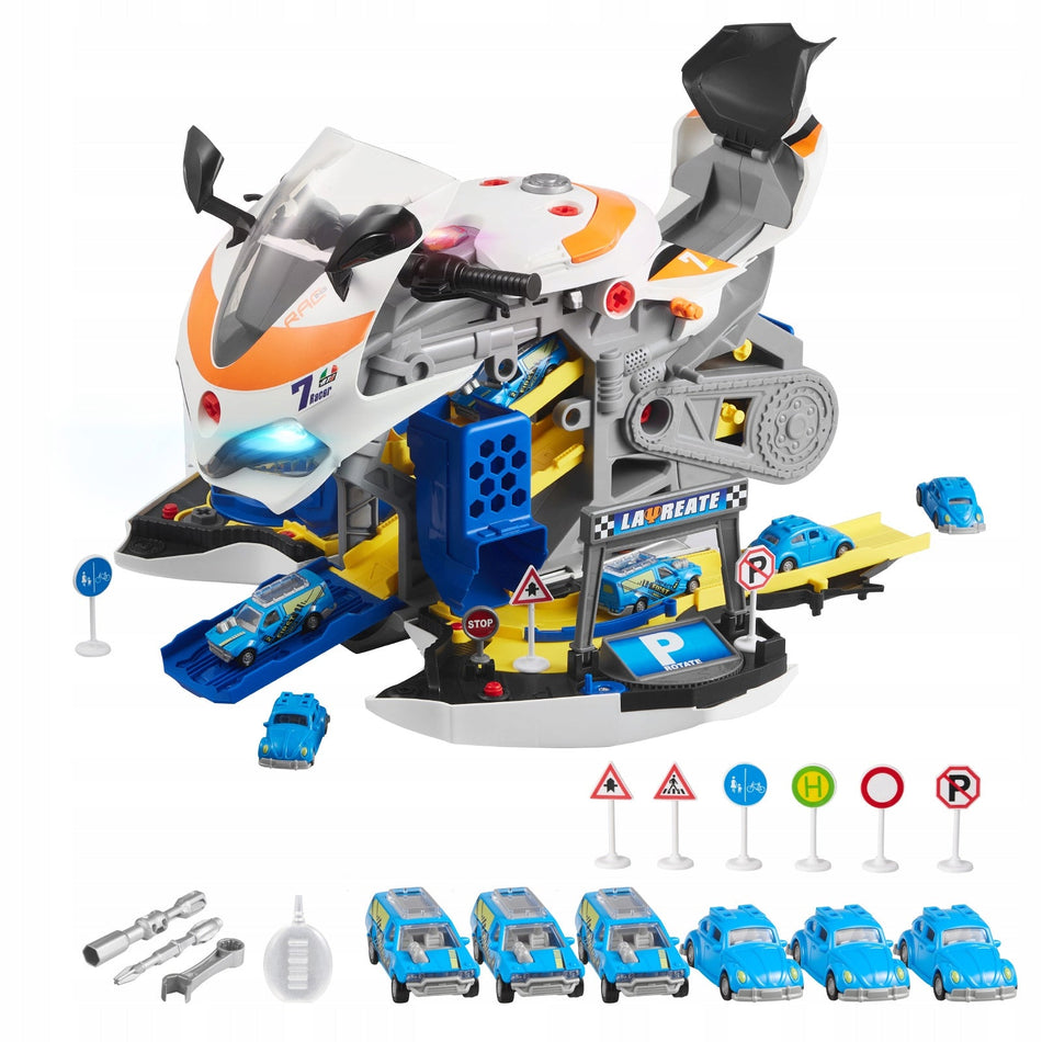 VEVOR MOTORCYCLE ENGINE TOY 25 PIECES 6-IN-1 POWERFUL EDUCATIONAL