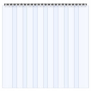 VEVOR CLEAR PVC STRIP CURTAIN 1220X2134MM 2MM 8 PCS HEAVY-DUTY