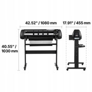 VEVOR PROFESSIONAL VINYL CUTTING MACHINE 87 CM DUAL BLADE PRECISION