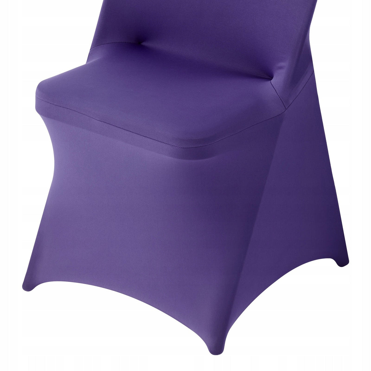 VEVOR CHAIR COVERS 50 PCS STRETCHY PURPLE SPANDEX FOR WEDDINGS
