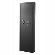 VEVOR WALL SAFE WITH PASSWORD AND KEY STRONG STEEL WITH ALARM AND SHELVES
