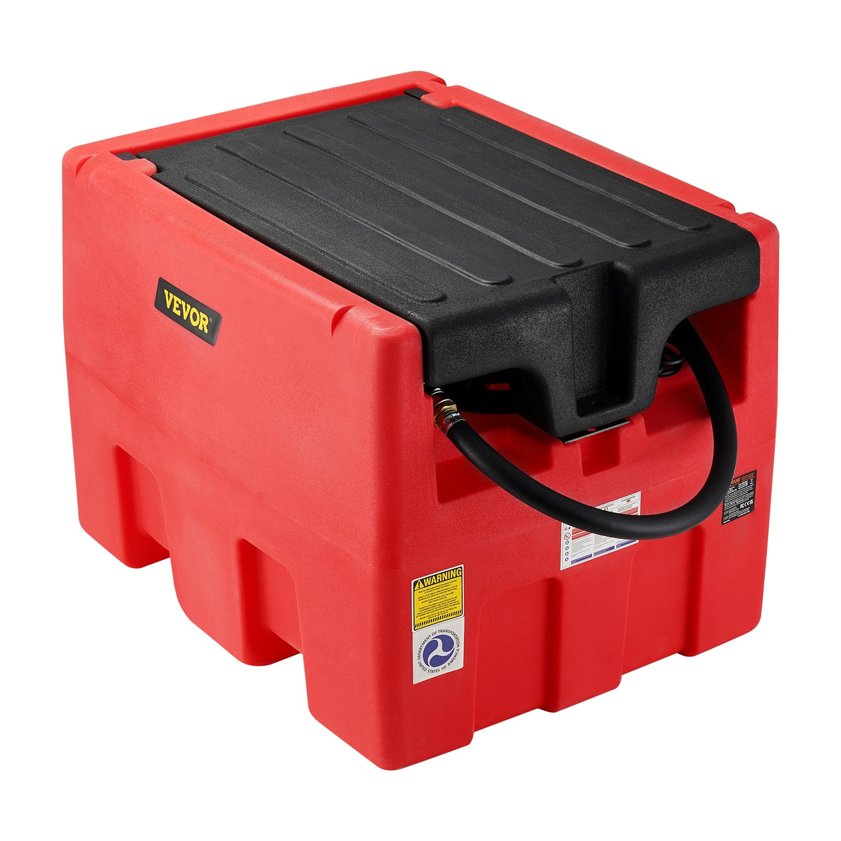 VEVOR portable fuel tank for diesel and petrol, 48 gallons, 12V pump