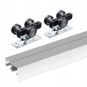 VEVOR SLIDING DOOR TRACK SET 1828MM ALUMINUM SYSTEM