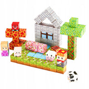 VEVOR 150-Piece Magnetic Building Blocks Premium Forest Set