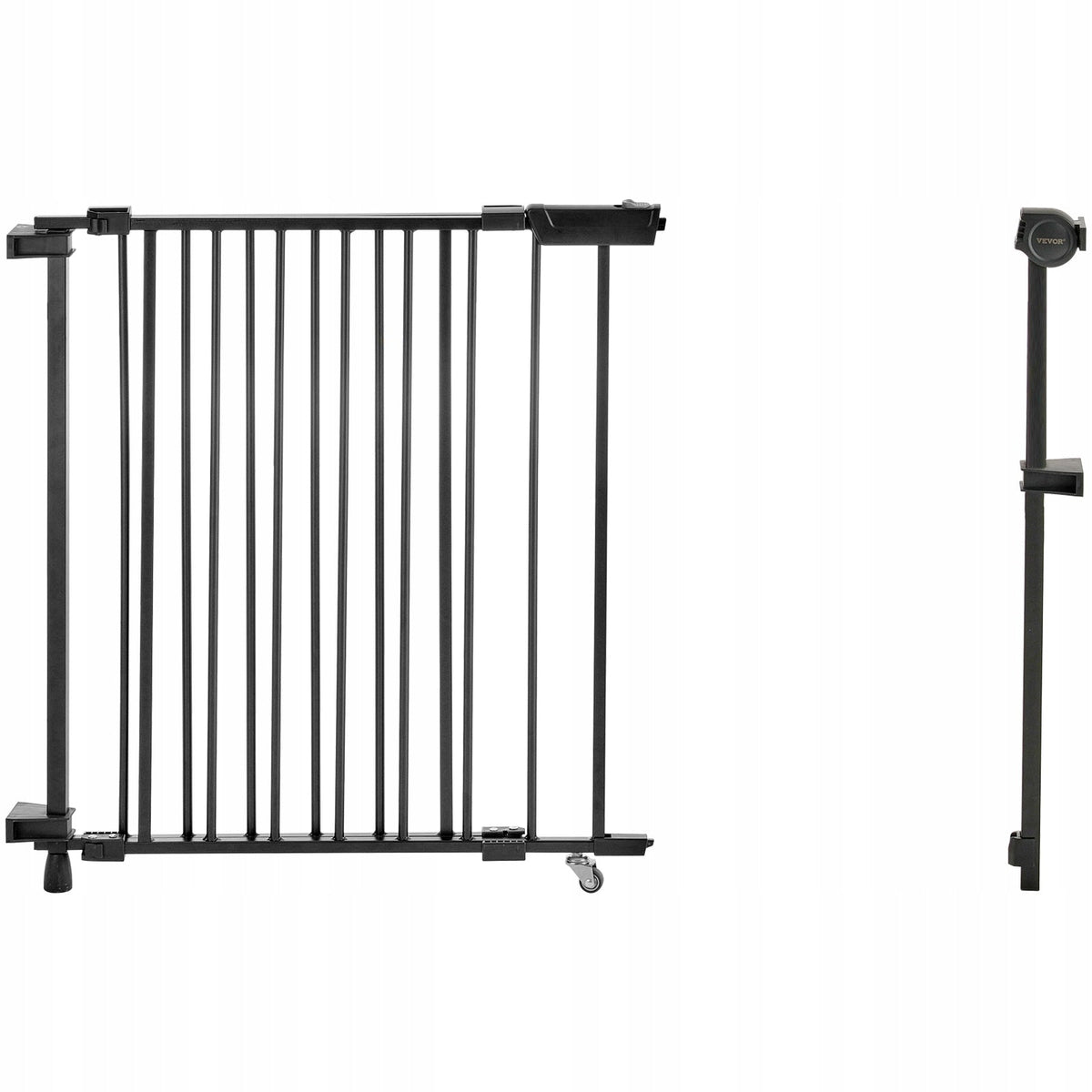 VEVOR BABY GATE STAIR GATE ADJUSTABLE 75-109 CM STRONG THRESHOLD-FREE