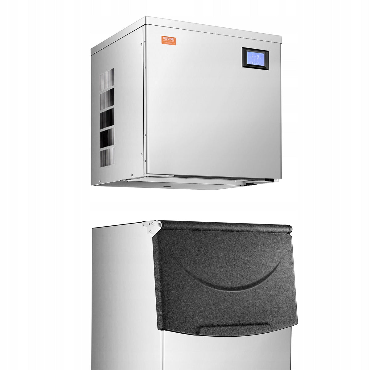 VEVOR COMMERCIAL ICE MAKER 360LBS/DAY STAINLESS STEEL POWERFUL
