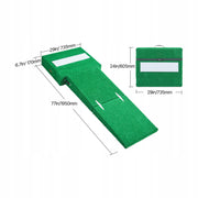 VEVOR 195 CM GREEN PROFESSIONAL PORTABLE BASEBALL PITCHING MOUND