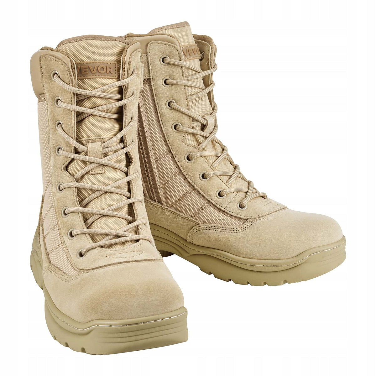 VEVOR 203MM WORK SHOES STRONG BREATHABLE COMBAT AND TREKKING ZIP