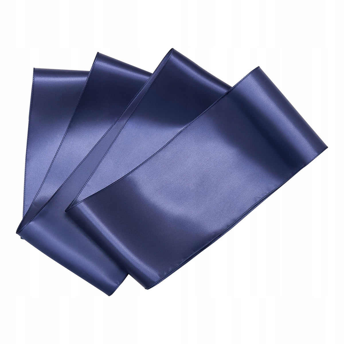 VEVOR NAVY SATIN CHAIR SASHES 50 PCS 275X17 CM PREMIUM