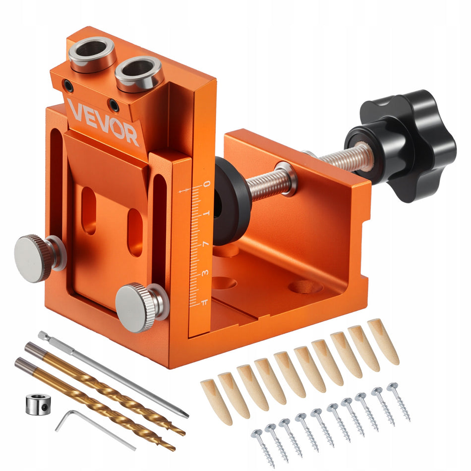 VEVOR Adjustable Pocket Hole Jig Kit Professional