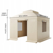 PROFESSIONAL VEVOR WINTER GAZEBO COVER 3.05X3.05M WATERPROOF