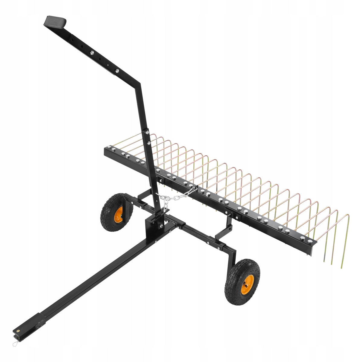 VEVOR 60-INCH 24-TINE PROFESSIONAL LAWN SCARIFIER HEAVY DUTY