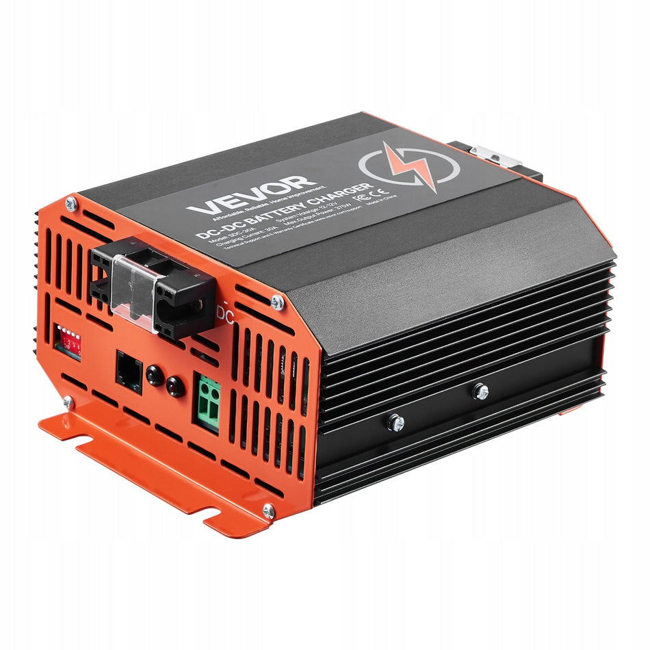 VEVOR DC to DC Battery Charger 12V 30A 375W Compact Powerful