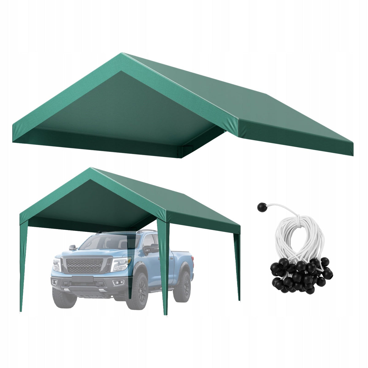 REPLACEMENT ROOF FOR VEVOR 3X6M CARPORT STRONG WATERPROOF PORTABLE