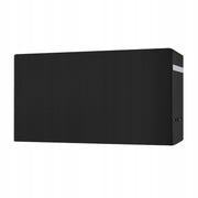 VEVOR GRILL COVER 167 CM WATERPROOF SOLID WITH BUCKLES BLACK