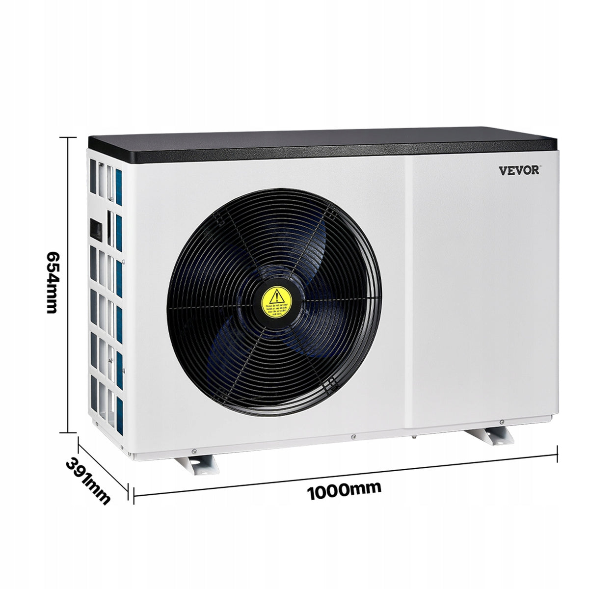 VEVOR ELECTRIC SWIMMING POOL HEAT PUMP 3.22-15.25KW POWERFUL