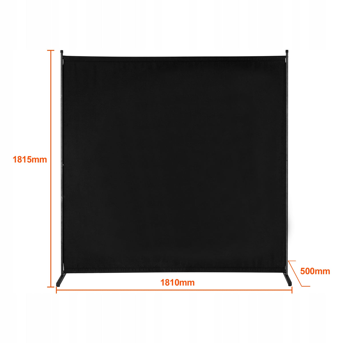VEVOR SINGLE PANEL ROOM DIVIDER 180CM PRIVACY SCREEN