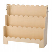 VEVOR MONTESSORI BOOKSHELF FOR KIDS 3-TIER WITH WAVY STRONG