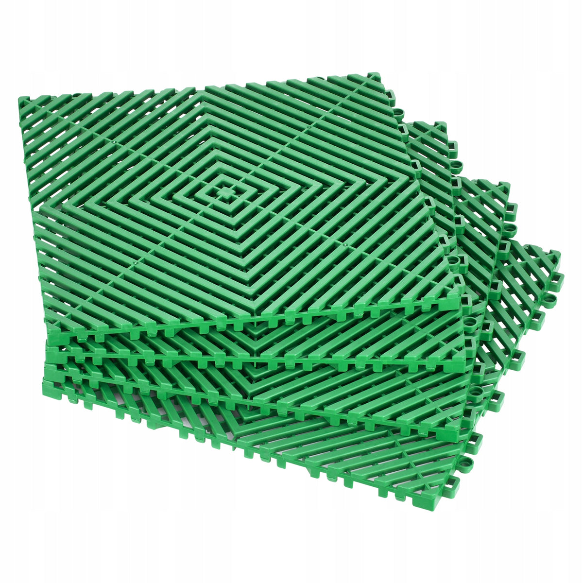 VEVOR DRAINAGE MAT 50 PCS 31X31 CM PP INTERLOCKING ANTI-SLIP PREMIUM