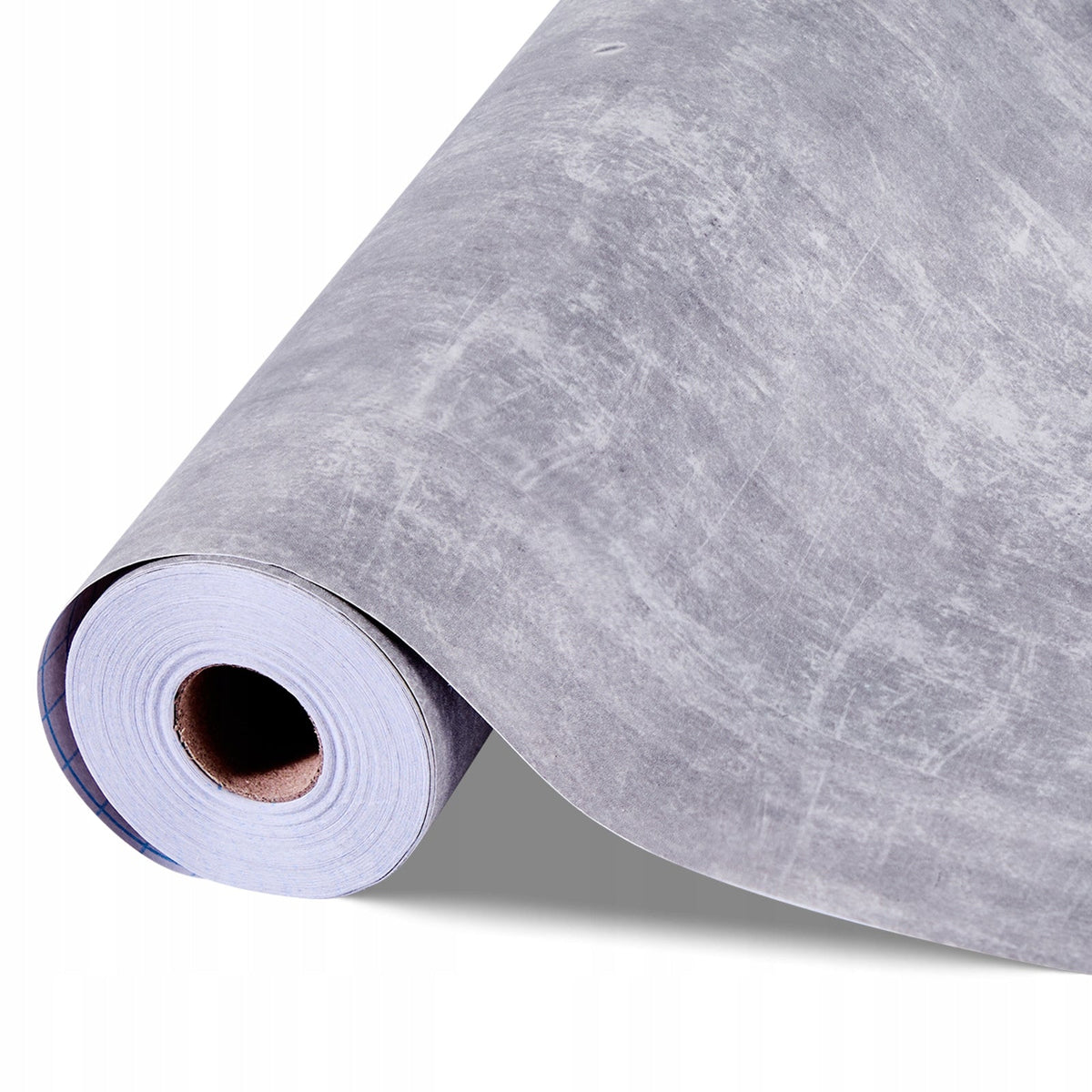 SELF-ADHESIVE WALLPAPER VEVOR 45CM X 15M PVC DARK GREY INDUSTRIAL STRONG