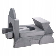 VEVOR MODULAR TODDLER PLAY COUCH 14 PIECES GREY PREMIUM