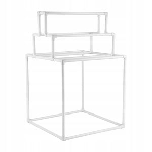 TOWEL RACK VEVOR PVC 8 BARS STURDY FOR OUTDOOR AND POOL