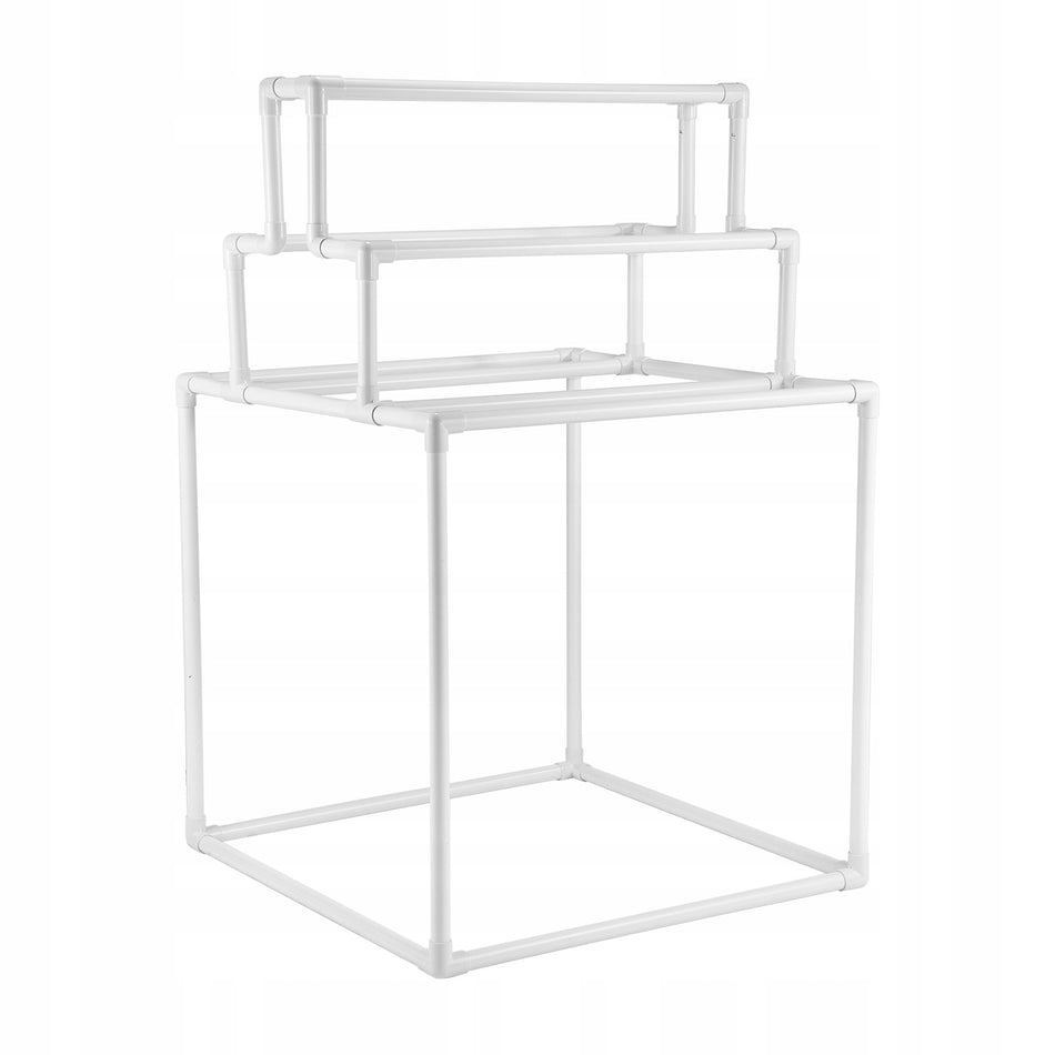 TOWEL RACK VEVOR PVC 8 BARS STURDY FOR OUTDOOR AND POOL